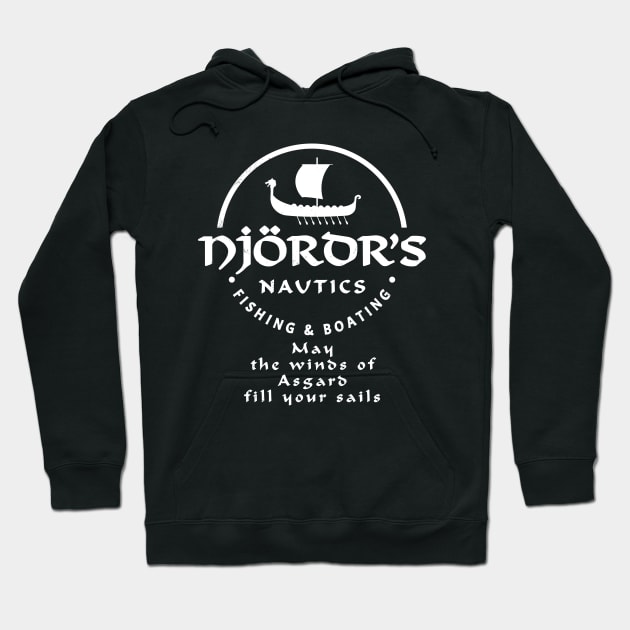 Njördr's Nautics Hoodie by NicGrayTees